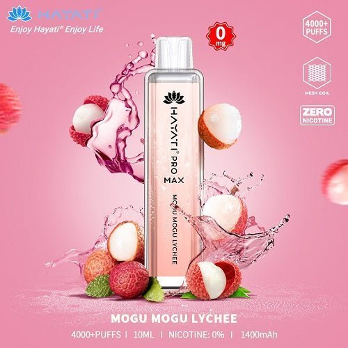 Hayati Pro Max 4000 - Mogu Mogu Lychee 0mg