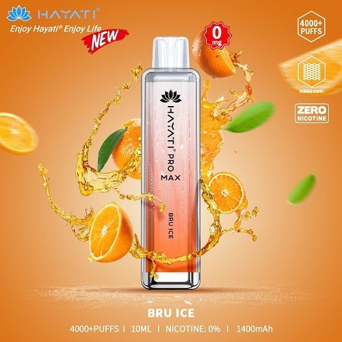 Hayati Pro Max 4000 Puffs - Box of 10 0mg