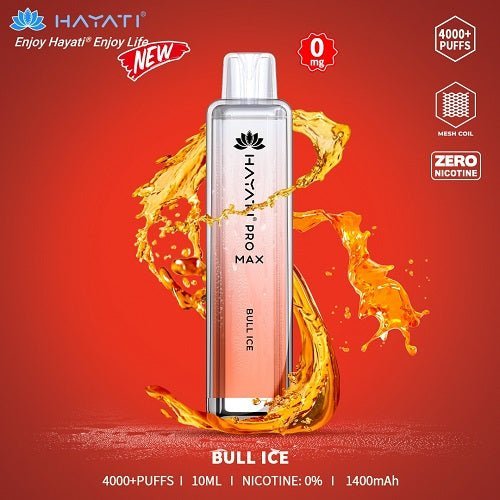 Hayati Pro Max 4000 Puffs - Box of 10 0mg