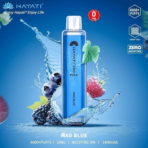 Hayati Pro Max 4000 Puffs - Box of 10 0mg