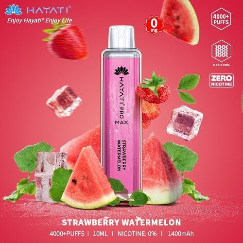 Hayati Pro Max 4000 Puffs - Box of 10 0mg