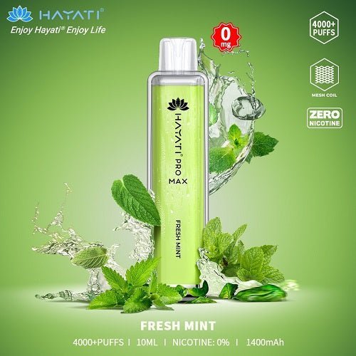 Hayati Pro Max 4000 Puffs - Box of 10 0mg