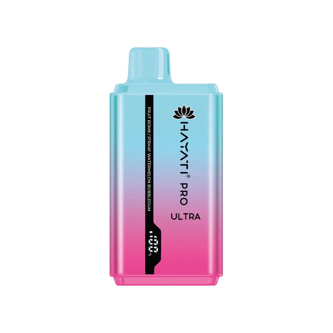 Hayati Pro ultra 15000 Puffs - Fruit Bomb / Straw' Watermelon Bubblegum 0mg Box of 10