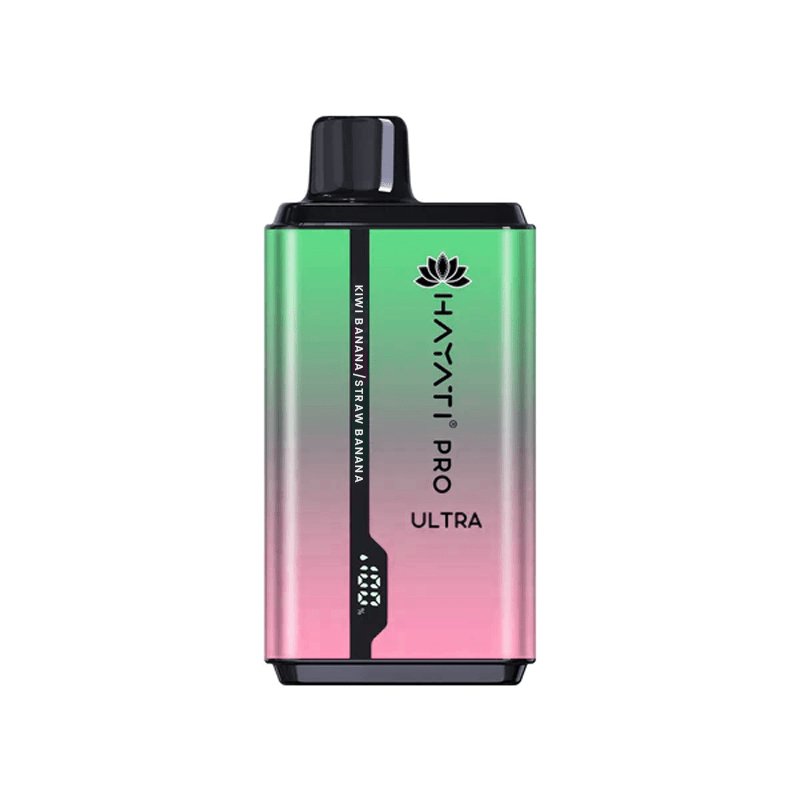 Hayati Pro ultra 15000 Puffs - Kiwi Banana / Straw' Banana 0mg