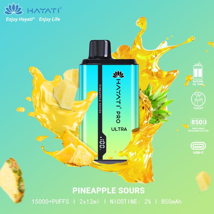 Hayati Pro Ultra 15000 Disposable Pod Device - Box of 10