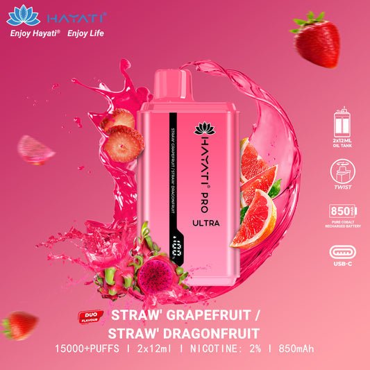 Hayati Pro Ultra 15000 Disposable Pod Device