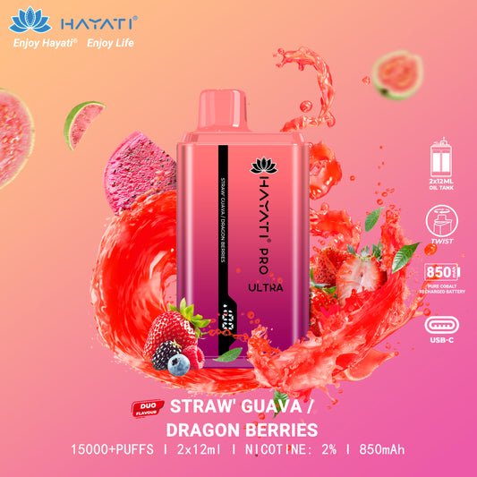 Hayati Pro Ultra 15000 Disposable Pod Device
