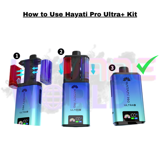 Hayati Pro Ultra Plus 25000 Puff 25K Bar Twist Pod Kit
