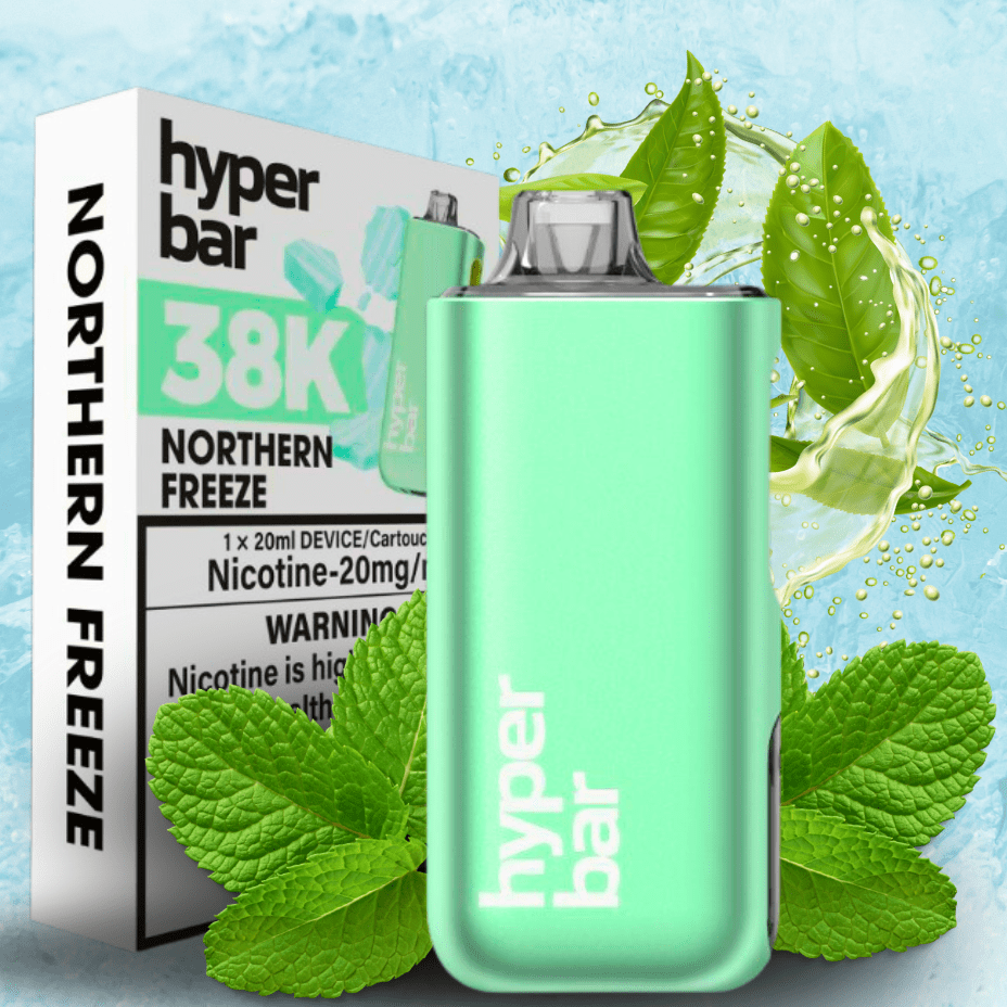Hyper Bar BE38000 Disposable Vape-Northern Freeze