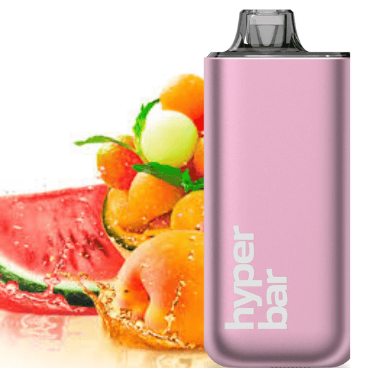 Hyper Bar BE38000 Disposable Vape-Peach Watermelon Ice