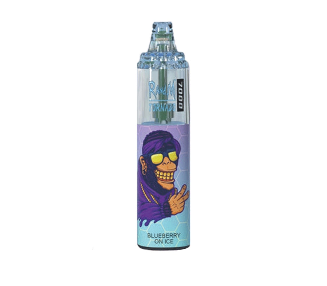 RandM Tornado 7000 Puffs 0% Nicotine Disposable Vape | UK Vapes