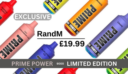 RandM Prime Power 9000 Puffs Disposable Vape - | UK Wholesale Vapes