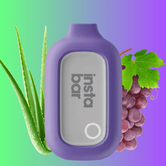 Insta Bar Jar 4000 Disposable Vape-Aloe Grape