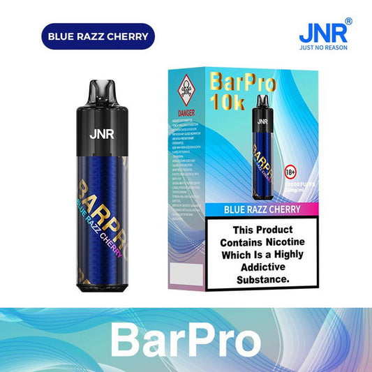 JNR Bar Pro 10000 Pod Vape Kit-800mAh Battery, 20ml E-liquid, Multiple Nicotine 12 Flavors