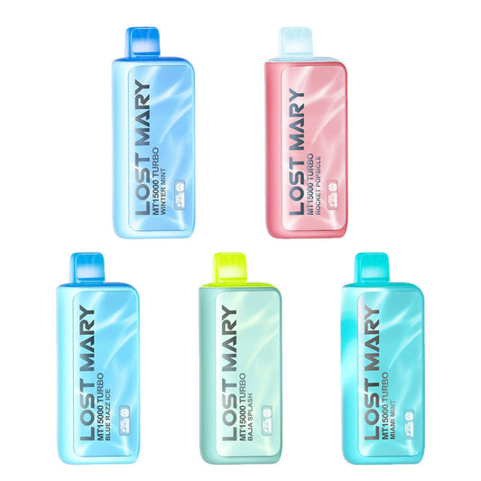 Lost Mary MT15000 Turbo Zero Nicotine Disposable Vape 0%