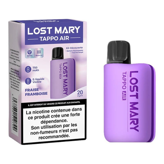 LOST MARY Tappo Air - Kit E-Cigarette avec Cartouche Rechargeable