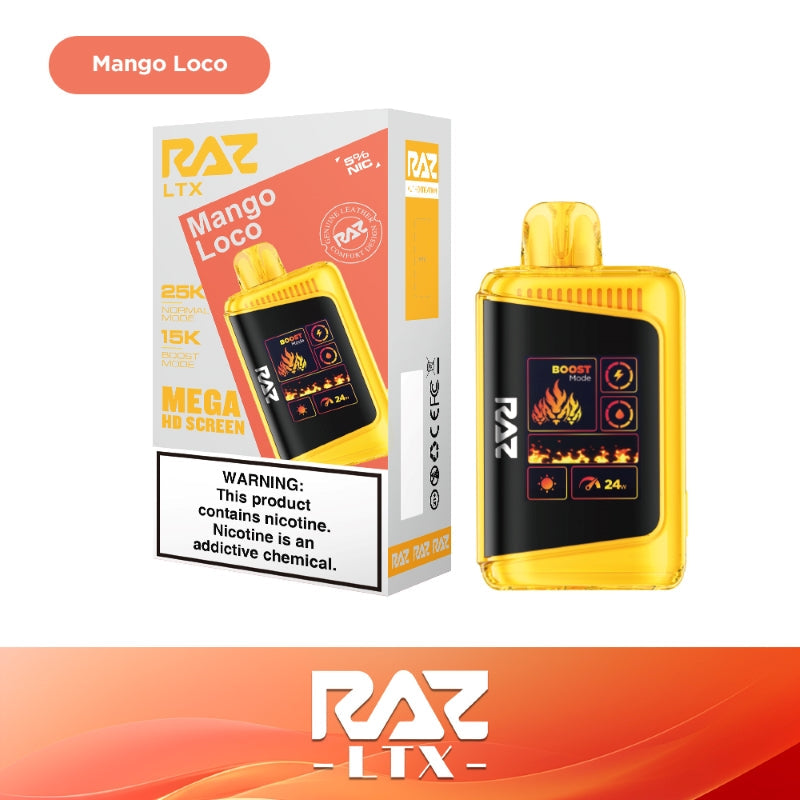 RAZ LTX 25K Disposable Vape 16ml