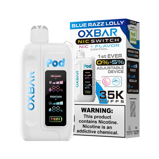 Oxbar X Pod Juice Nic Switch 35K Disposable