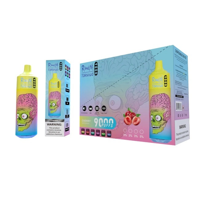 RandM Tornado 9000 Puffs Vape original E Cigarette Bang King Double Crystal 20000 Puffs Vape 20K Disposable Vape Pen E Cigarette Prefilled 14ml 850mAh