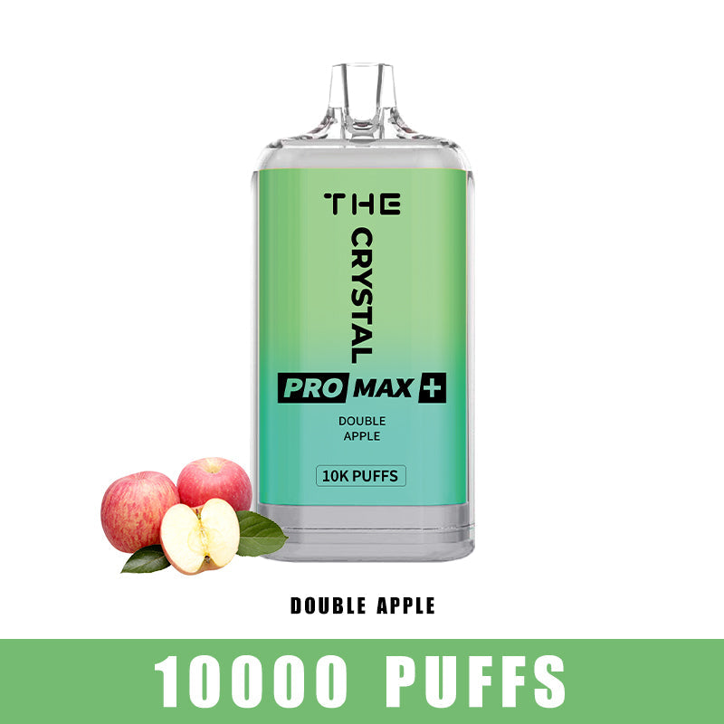WGA Crystal Pro Max Plus 10000 Puffs Disposable Vape-550mAh Battery, 25ml E-liquid, Multiple Nicotine 10 Flavors