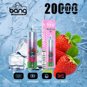 Bang King Double Crystal 20000 Puffs Vape 20K Disposable Vape Pen E Cigarette Prefilled 25ml 650mAh