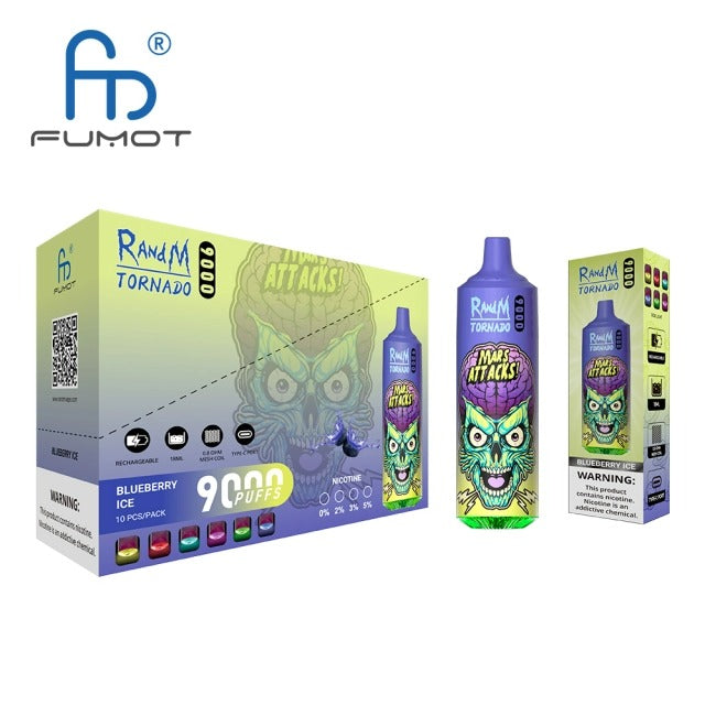 RandM Tornado 9000 Puffs Vape original E Cigarette Bang King Double Crystal 20000 Puffs Vape 20K Disposable Vape Pen E Cigarette Prefilled 14ml 850mAh