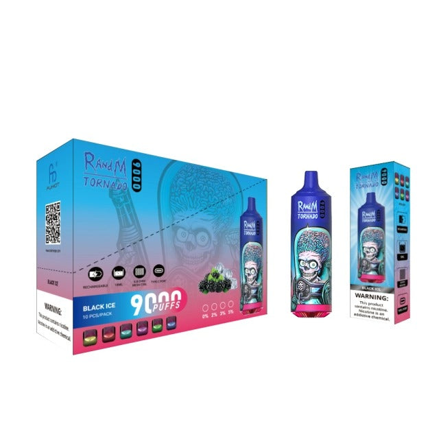 RandM Tornado 9000 Puffs Vape original E Cigarette Bang King Double Crystal 20000 Puffs Vape 20K Disposable Vape Pen E Cigarette Prefilled 14ml 850mAh