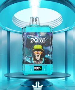 Bang King Box Double Crystal 20000 Puff 20k Display Screen Disposable Electronic Cigarette Vape