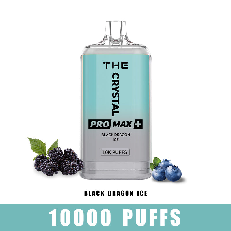 WGA Crystal Pro Max Plus 10000 Puffs Disposable Vape-550mAh Battery, 25ml E-liquid, Multiple Nicotine 10 Flavors
