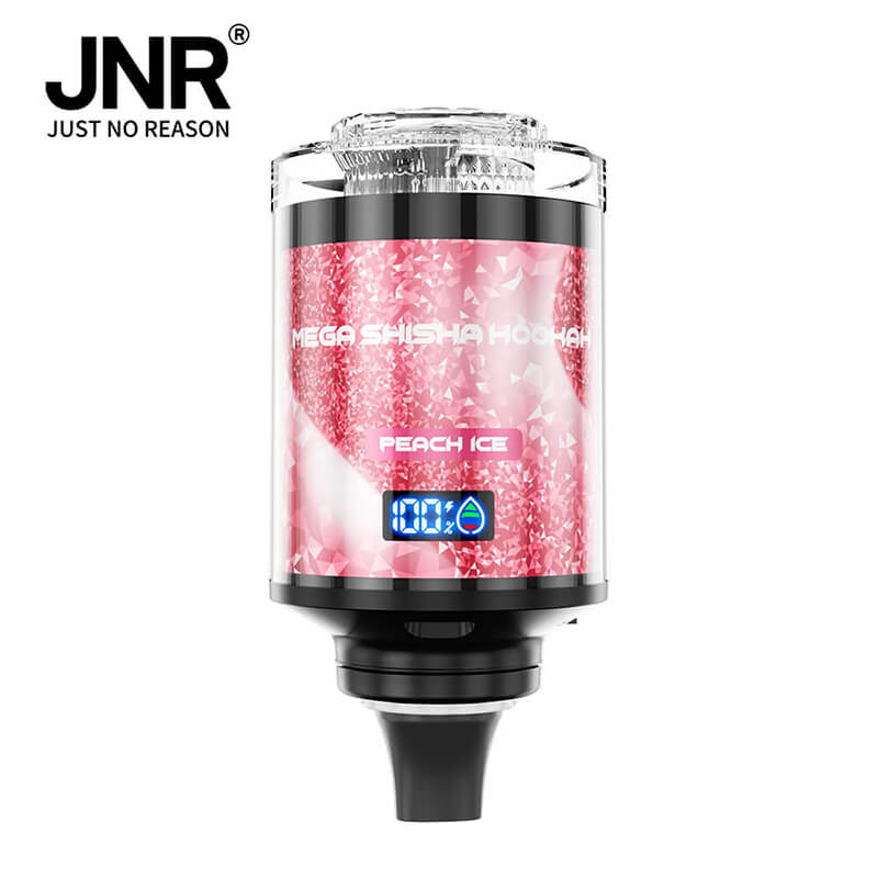 JNR Mega Shisha Hookah 100000 Puffs 100K Disposable Vape Pen E Cigarette Prefilled 60ml 2200mAh