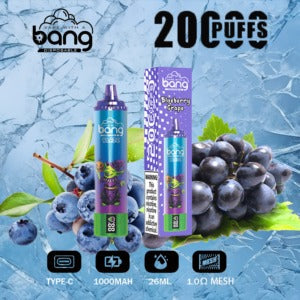 Bang King Double Crystal 20000 Puffs Vape 20K Disposable Vape Pen E Cigarette Prefilled 25ml 650mAh