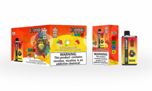 Bang King Colloor 30000 Puffs Vape 30K Disposable Vape Pen E Cigarette Prefilled 36ml 550mAh