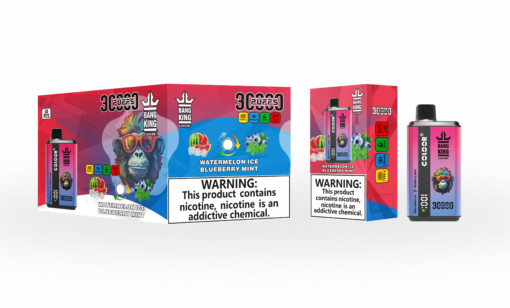Bang King Colloor 30000 Puffs Vape 30K Disposable Vape Pen E Cigarette Prefilled 36ml 550mAh