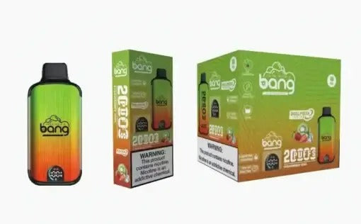 Bang King Double Crystal 20000 Puffs Vape(0% to 5% Nicotine) 20K Disposable Vape Pen E Cigarette Prefilled 25ml 650mAh 12 Flavors