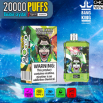 Bang King Double Crystal 20000 Puffs VapeBang King Double Crystal 20000 Puffs Vape 20K Disposable Vape Pen E Cigarette Prefilled 25ml 650mAh