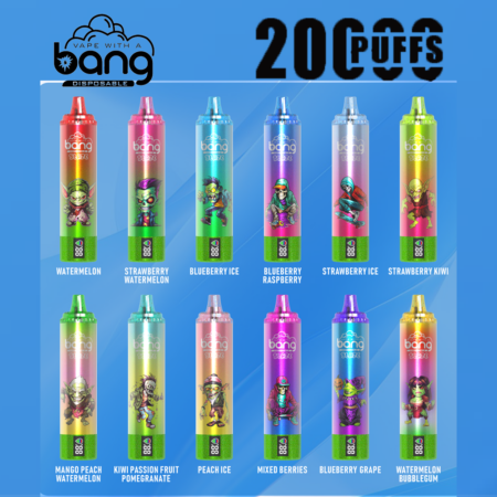 Bang King Double Crystal 20000 Puffs Vape 20K Disposable Vape Pen E Cigarette Prefilled 25ml 650mAh