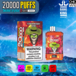 Bang King Double Crystal 20000 Puffs VapeBang King Double Crystal 20000 Puffs Vape 20K Disposable Vape Pen E Cigarette Prefilled 25ml 650mAh