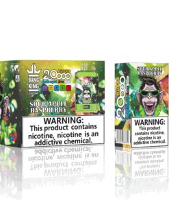 Bang King Box Double Crystal 20000 Puff 20k Display Screen Disposable Electronic Cigarette Vape