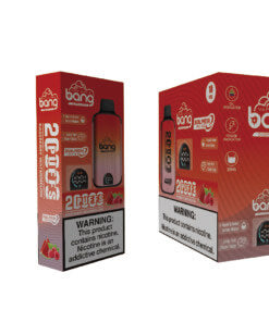 Bang King Double Crystal 20000 Puffs Vape(0% to 5% Nicotine) 20K Disposable Vape Pen E Cigarette Prefilled 25ml 650mAh 12 Flavors