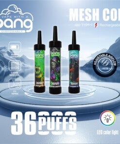 Bang 36000 Puffs Mesh Coil Vape 36K Disposable Vape Pen E Cigarette Prefilled 40ml 650mAh