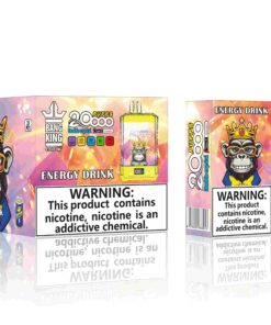 Bang King Box Double Crystal 20000 Puff 20k Display Screen Disposable Electronic Cigarette Vape