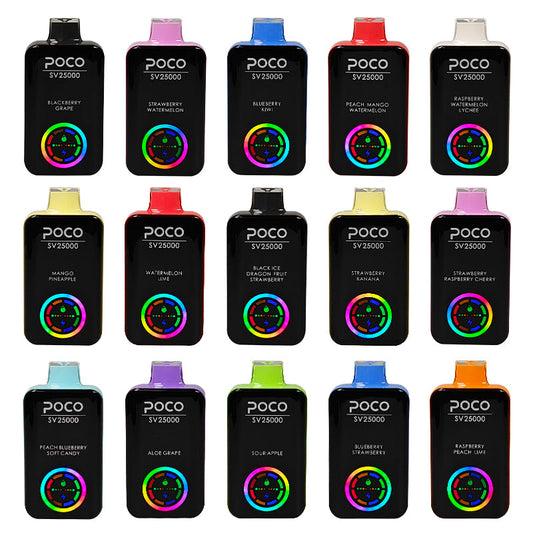 EU Warehouse POCO SV25000 Puffs Disposable Vape Wholesale