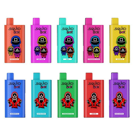 RANDM SQ Box 5200 Puffs Disposable Vape Bar (Box of 10)