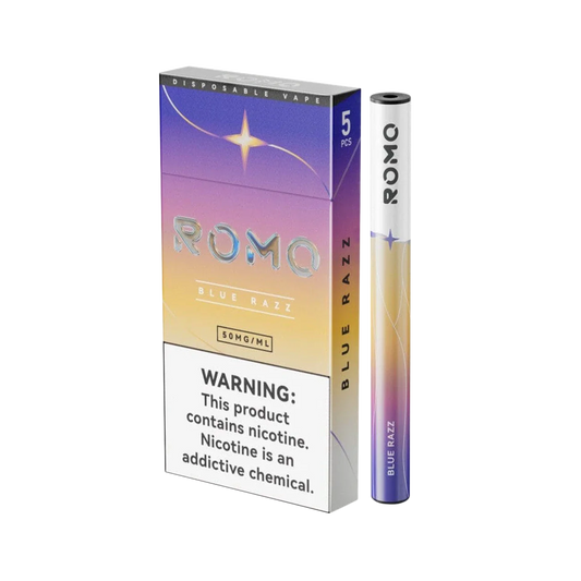Romo 200 Puffs Disposable Vape 5PK