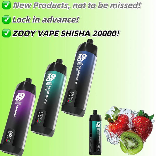 ZOOY Shisha 20000 PUFF Disposable Vape In Sales