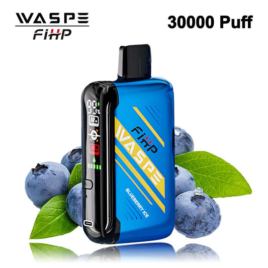 Waspe Fihp 30000 Puffs 16 Flavors Disposable Digital Vape