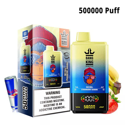 Bang King 50000 Puff 50K Dual Flavors Disposable vape -850mAh Battery, 50ml E-liquid, Multiple Nicotine 12 Flavors