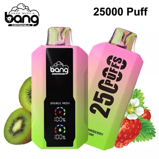 Bang 25000 Puffs Disposable Vape Big Digital E-cigarette