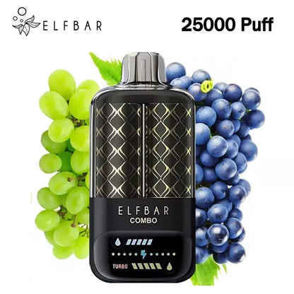 Elf Bar Combo 25000 Puffs 25k Disposable Vape 2 Pods