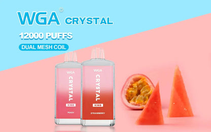 WGA CRYSTAL KING 12000 Puffs Disposable Vape Wholesale-650mAh Battery,Multiple Nicotine 13 Flavors